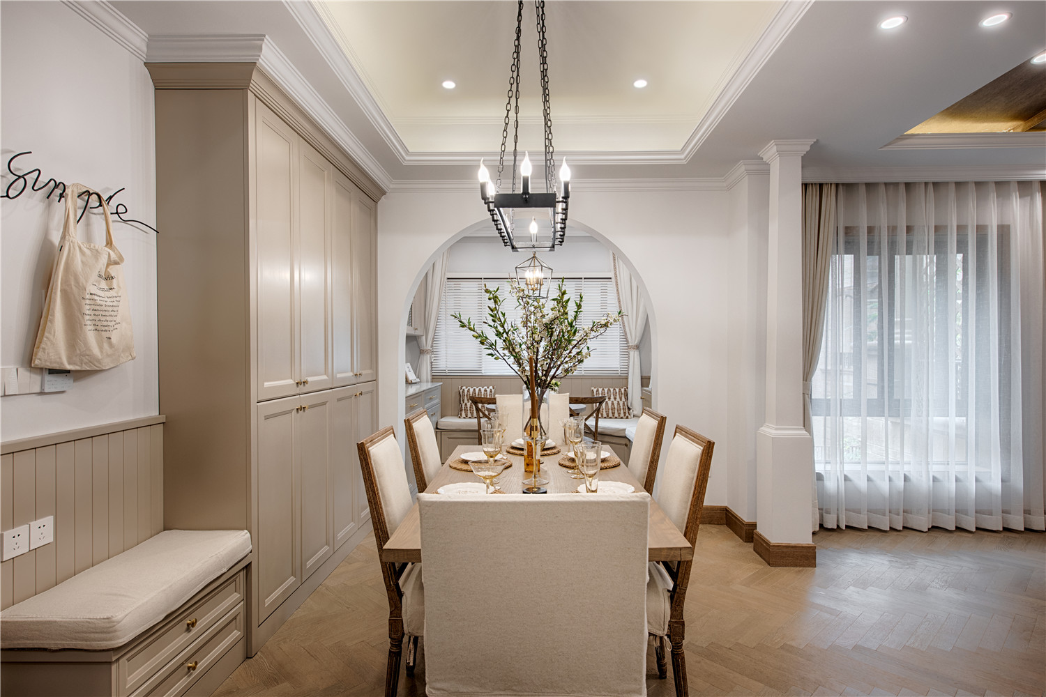 三居室日式装修效果图